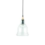 Suspension GRETEL SP1 verre clair