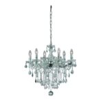 Lustre verre et cristal