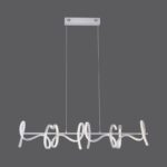 Suspension LED nickel/acrylique