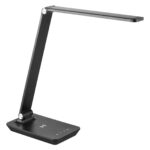 Lampe de bureau LED noire