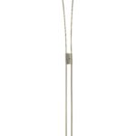 Lampadaire LED décor bronze
