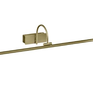 Applique de tableau LED métal décor bronze