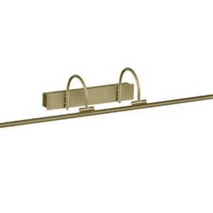 Applique de tableau LED métal décor bronze