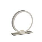 Lampe LED métal blanc