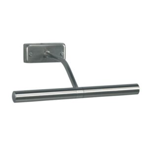 Applique de tableau 2 lumières laiton massif nickelé