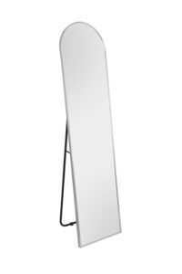 Miroir psyché métal argenté 160x40 cm