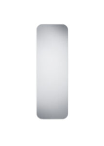 Miroir en pied métal argenté 150x50 cm