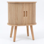 Meuble de chevet finition bois naturel