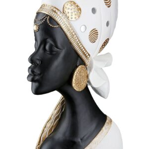 Statue femme africaine Ht 41 cm