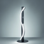 Lampe LED métal noir