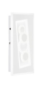 Plafonnier LED métal blanc