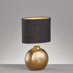 Lampe céramique avec abat-jour