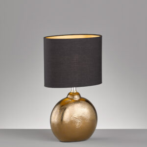 Lampe céramique avec abat-jour