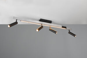 Plafonnier Led télescopique 4 spots