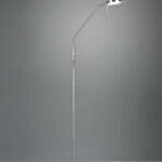 Liseuse LED métal nickel mat