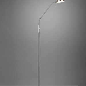 Liseuse LED métal nickel mat