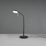 Lampe de bureau LED métal noir