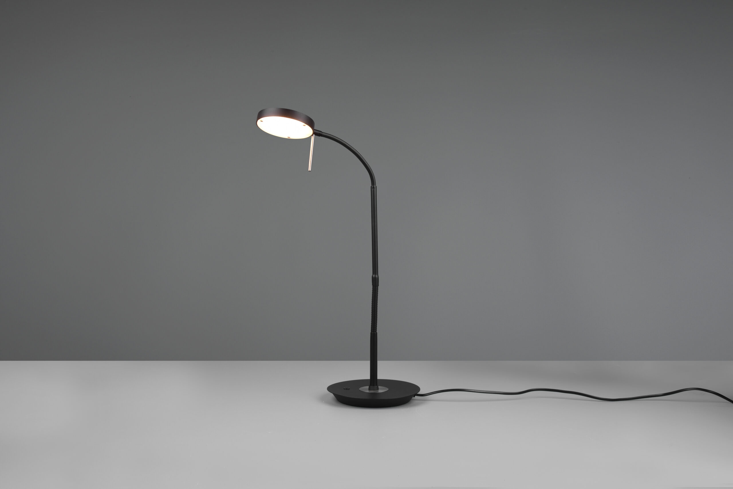 Lampe de bureau LED métal noir