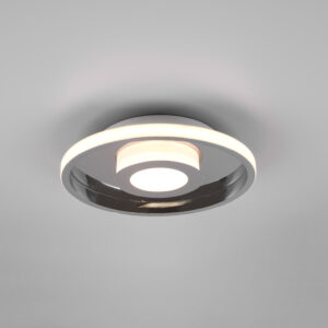 Plafonnier de salle de bain LED métal chrome