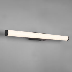 Applique de salle de bain LED métal noir