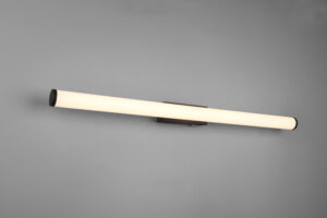 Applique de salle de bain LED métal noir