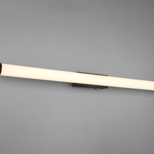 Applique de salle de bain LED métal noir