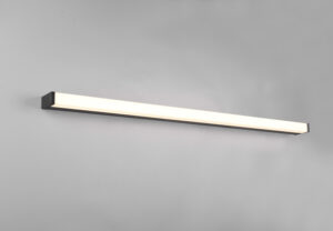 Applique de salle de bain LED métal noir