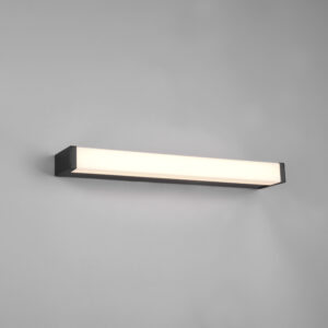 Applique de salle de bain LED métal noir