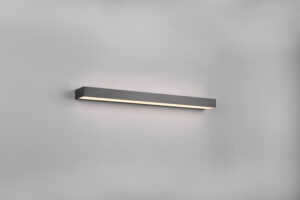 Applique de salle de bain LED aluminium noir