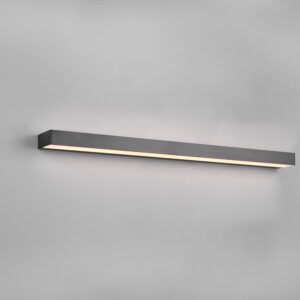 Applique de salle de bain LED aluminium noir