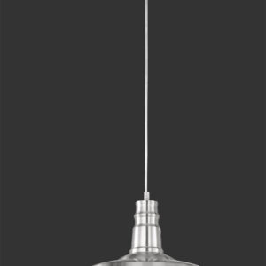 Suspension en métal nickel mat