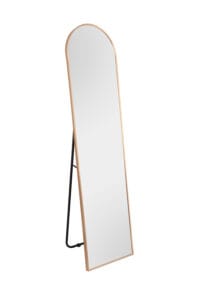 Miroir psyché métal doré 160x40 cm