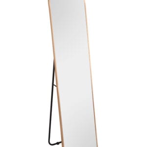 Miroir psyché métal doré 160x40 cm