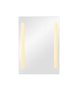 Miroir salle de bain 50x70 cm éclairage LED
