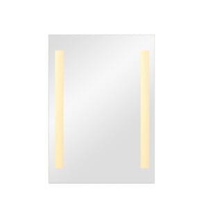 Miroir salle de bain 50x70 cm éclairage LED