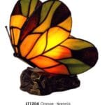 Lampe papillon TIFFANY