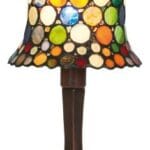 Lampe TIFFANY comme une mosaïque
