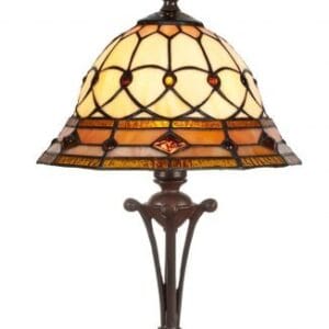 Lampe TIFFANY au décor art-déco