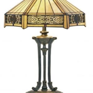 Lampe TIFFANY au décor art-déc