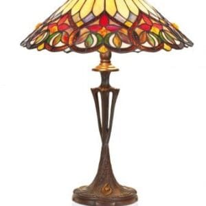 Lampe TIFFANY au décor art-déco