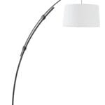 Lampadaire télescopique décor noir