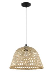 Suspension en bambou naturel