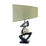 Lampe céramique avec abat-jour