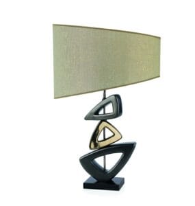 Lampe céramique avec abat-jour