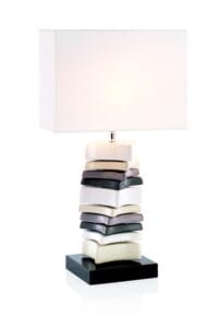 Lampe céramique avec abat-jour