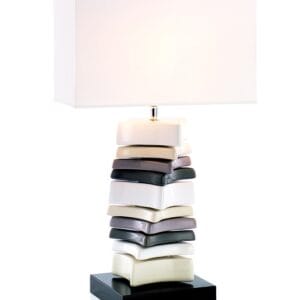 Lampe céramique avec abat-jour