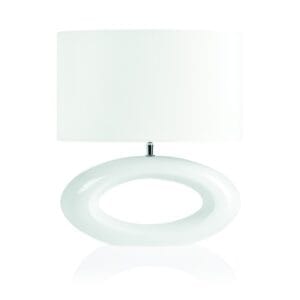 Lampe céramique avec abat-jour