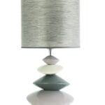 Lampe céramique avec abat-jour