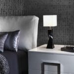 Lampe céramique avec abat-jour